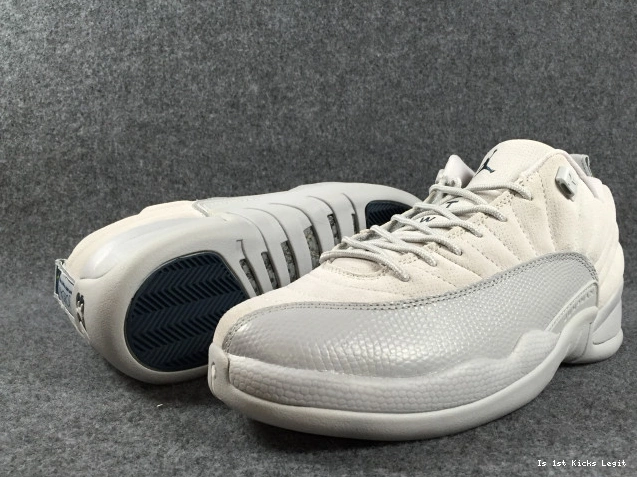 Jordan 12 Suede Air Grey Low 308317-002 0712